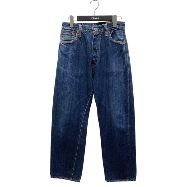 美品　evisu デニム　ジーンズ　エヴィス　カモメ　32 バギー　ワイド EVISU(エヴィス) 2001カモメバギーデニムデニムパンツ インディゴ