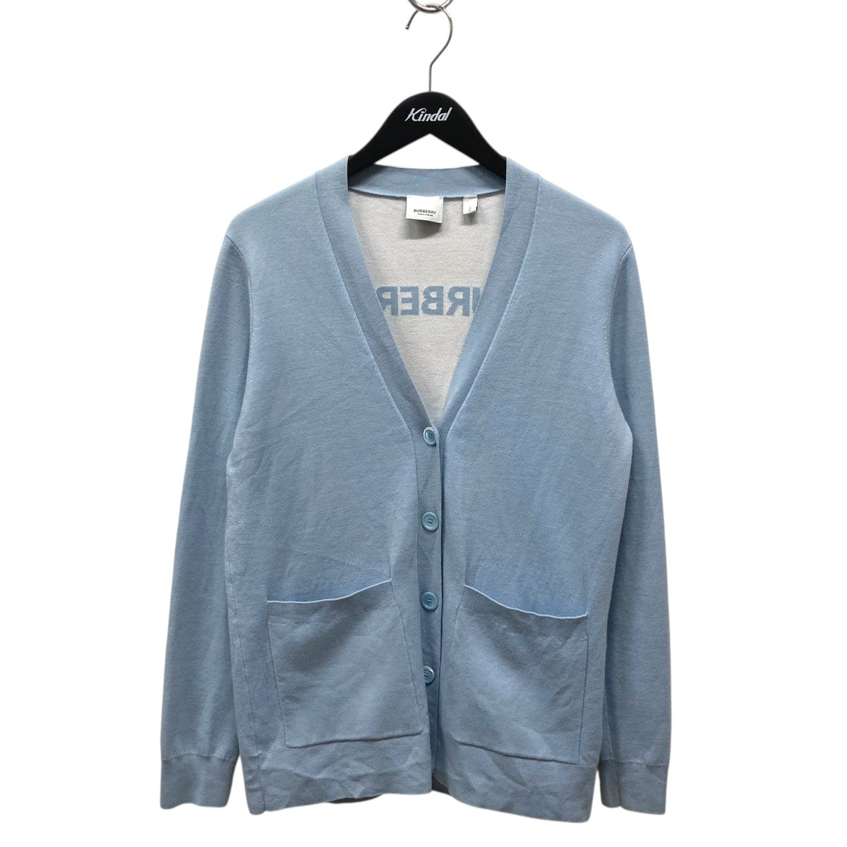 【新品】Burberry バーバリー　カーディガン80 BURBERRY】【ロゴ】【トップス】バーバリー『カーディガン sizeM