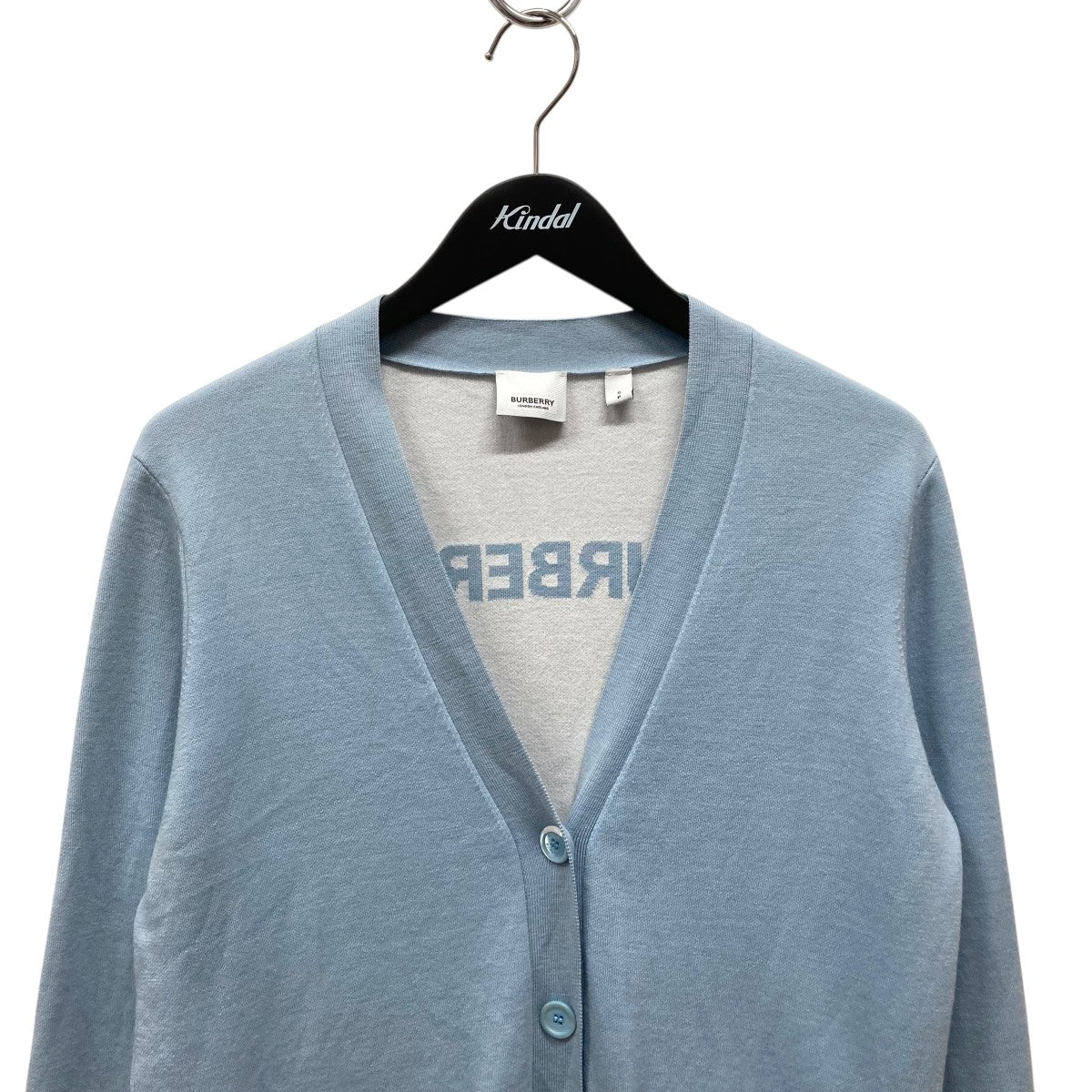 BURBERRY バーバリー M-L-XL ショールカラー ロングカーディガン BURBERRY バーバリー カーディガン レディース チェック