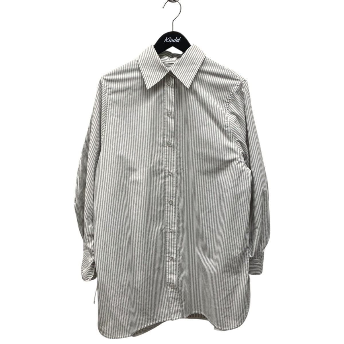 ジプソフィア Gypsohila Stripe Robe Shirt ストライプシャツ GPCF-103 グレー×ホワイト サイズ：Free Gypsohila(ジプソフィア) Stripe Robe Shirtストライプシャツ