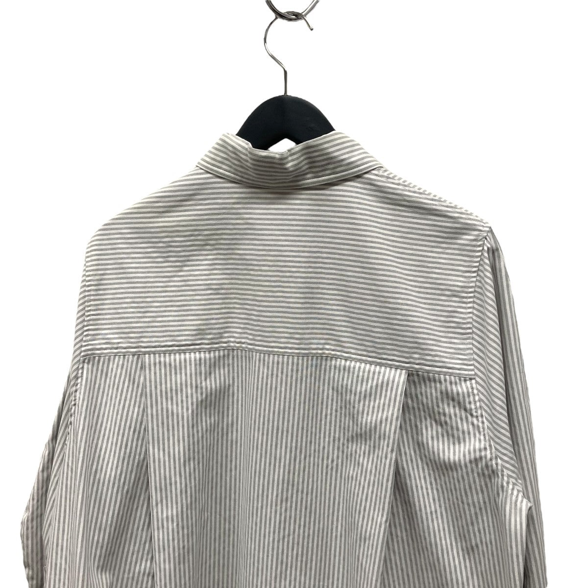 ジプソフィア Gypsohila Stripe Robe Shirt ストライプシャツ GPCF-103 グレー×ホワイト サイズ：Free Gypsohila(ジプソフィア) Stripe Robe Shirtストライプシャツ