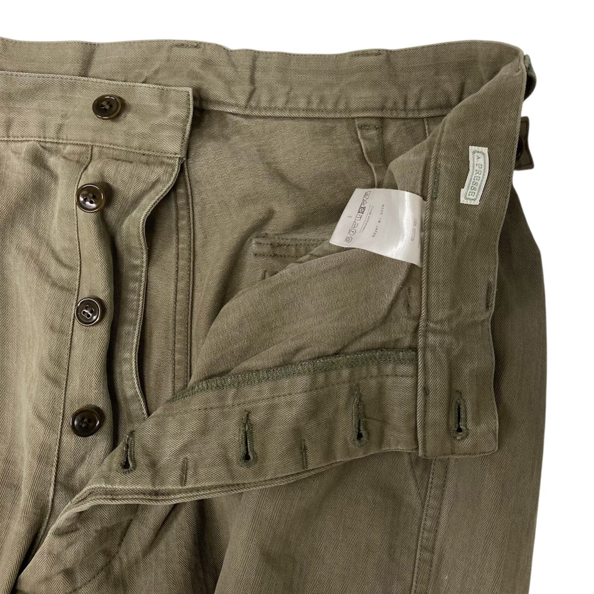 a.presse USAF Hemmed Bottoms アプレッセ A.PRESSE USAF Hemmed Bottoms