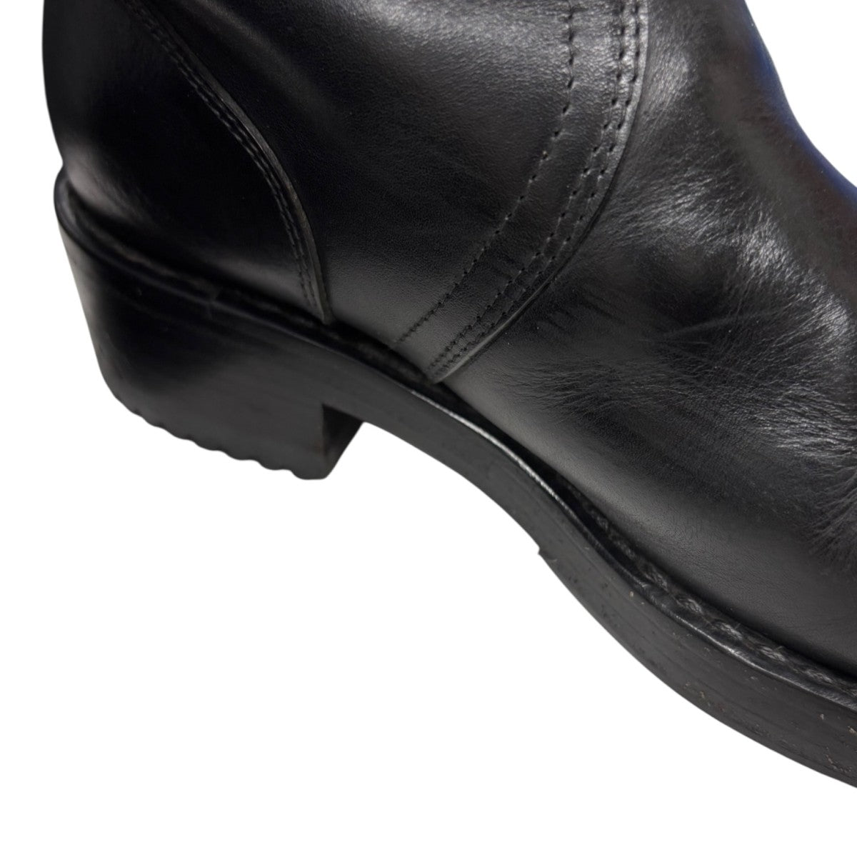 RAF SIMONS(ラフシモンズ) 19AWLether Boot High Sole Asymmetric