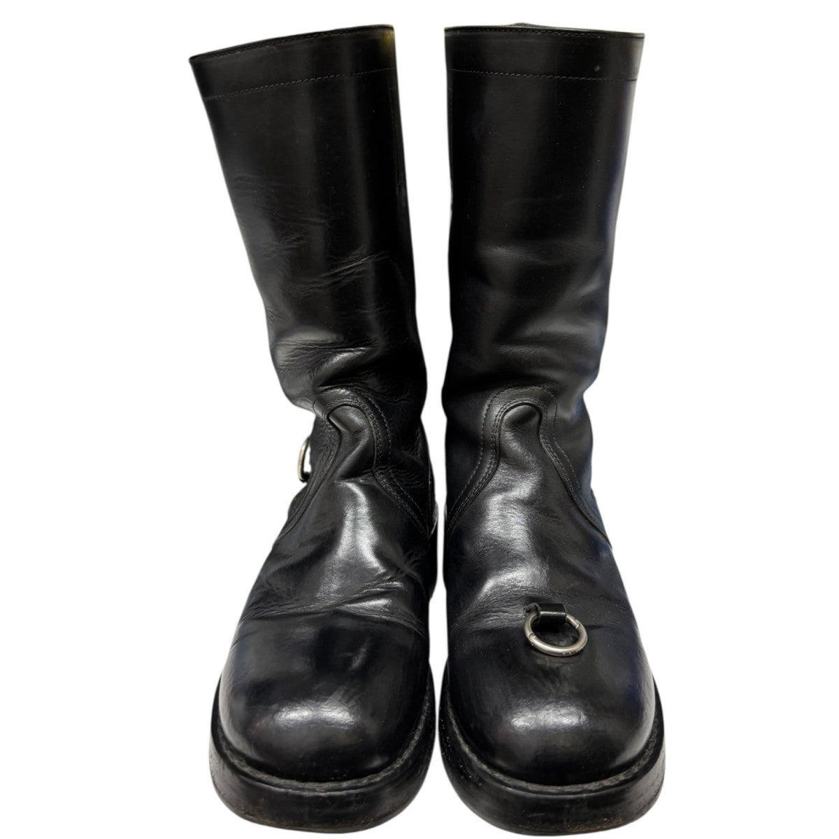 RAF SIMONS ラフシモンズ ハイカットベルクロスニーカー サイズ41 RAF SIMONS ベルクロ ハイカットスニーカー 41 ラフシモンズ レザー