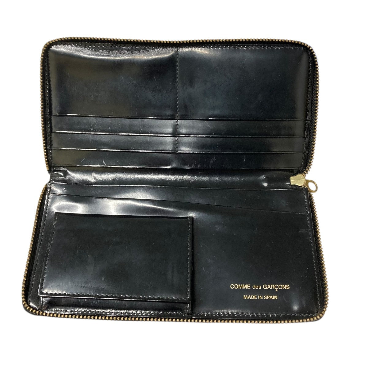 COMME des GARCONS コムデギャルソン　長財布　ブラック　中古 COMME des GARCONS(コムデギャルソン) 長財布 ブラック｜【公式