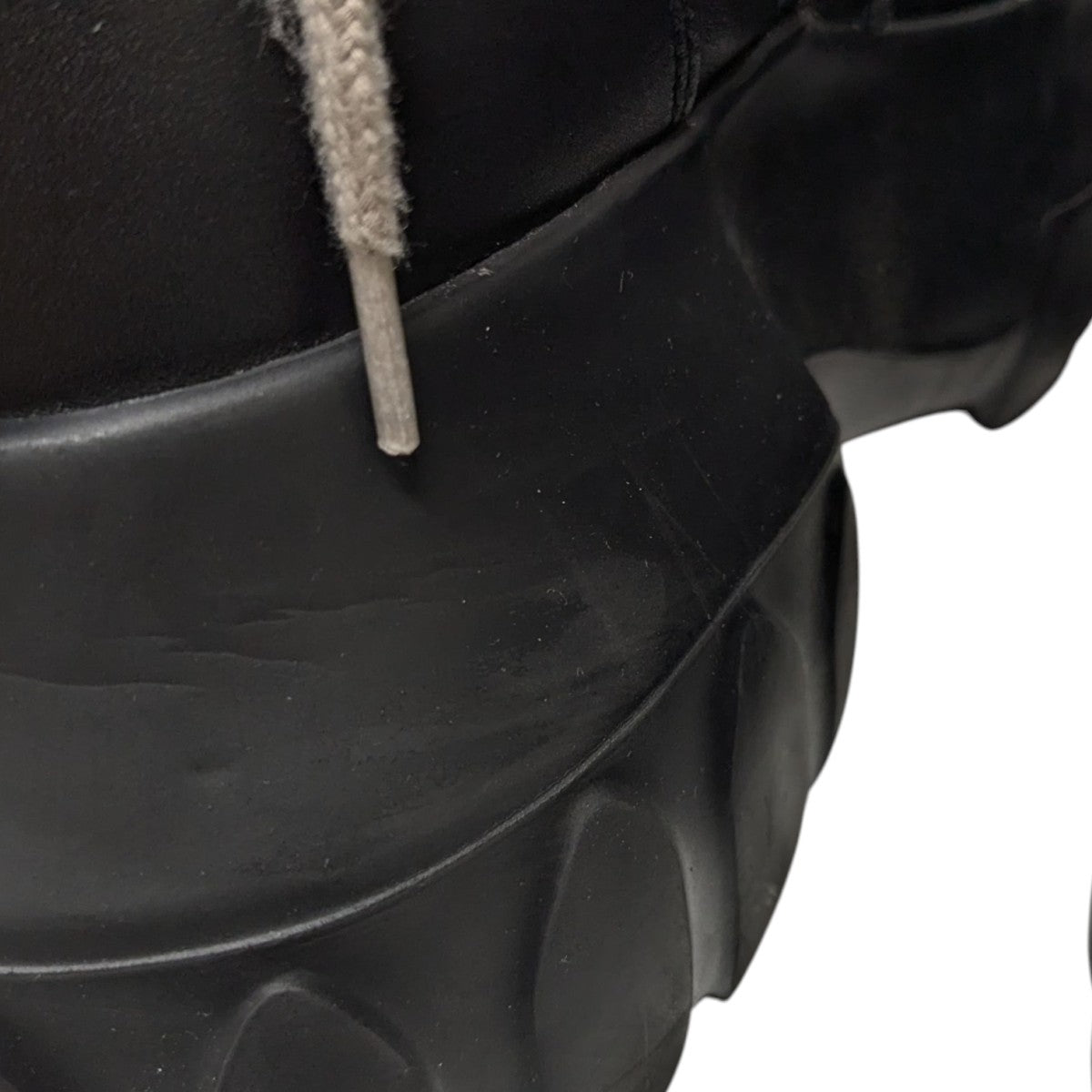 Rick Owens リック オウエンス 36.5、サイハイソックス、ブーツ Rick Owens サイハイ レザーブーツ | ブラック | FARFETCH JP