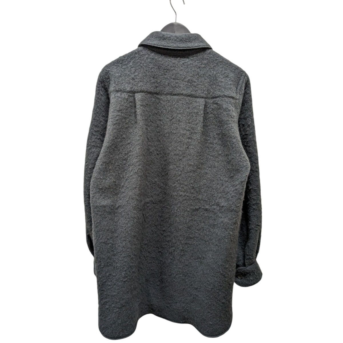 Randy(ランディー) 22AWWALTER LONG SHIRTシャツジャケット グレー