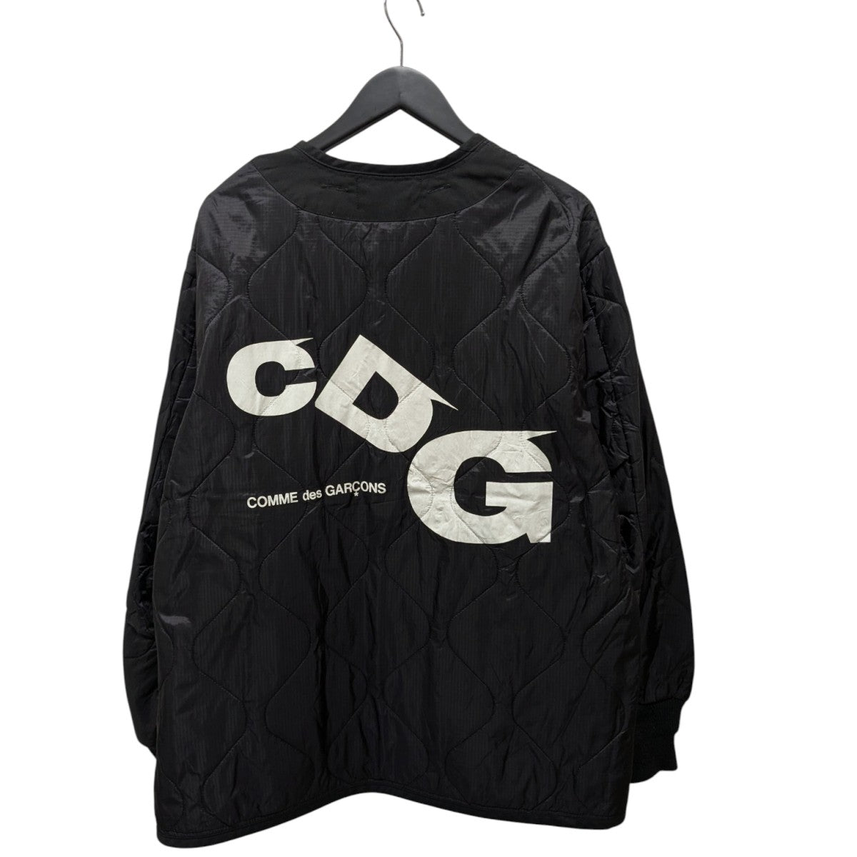 CDG×ALPHA キルティングジャケットSB-J001 SB-J001 ブラック