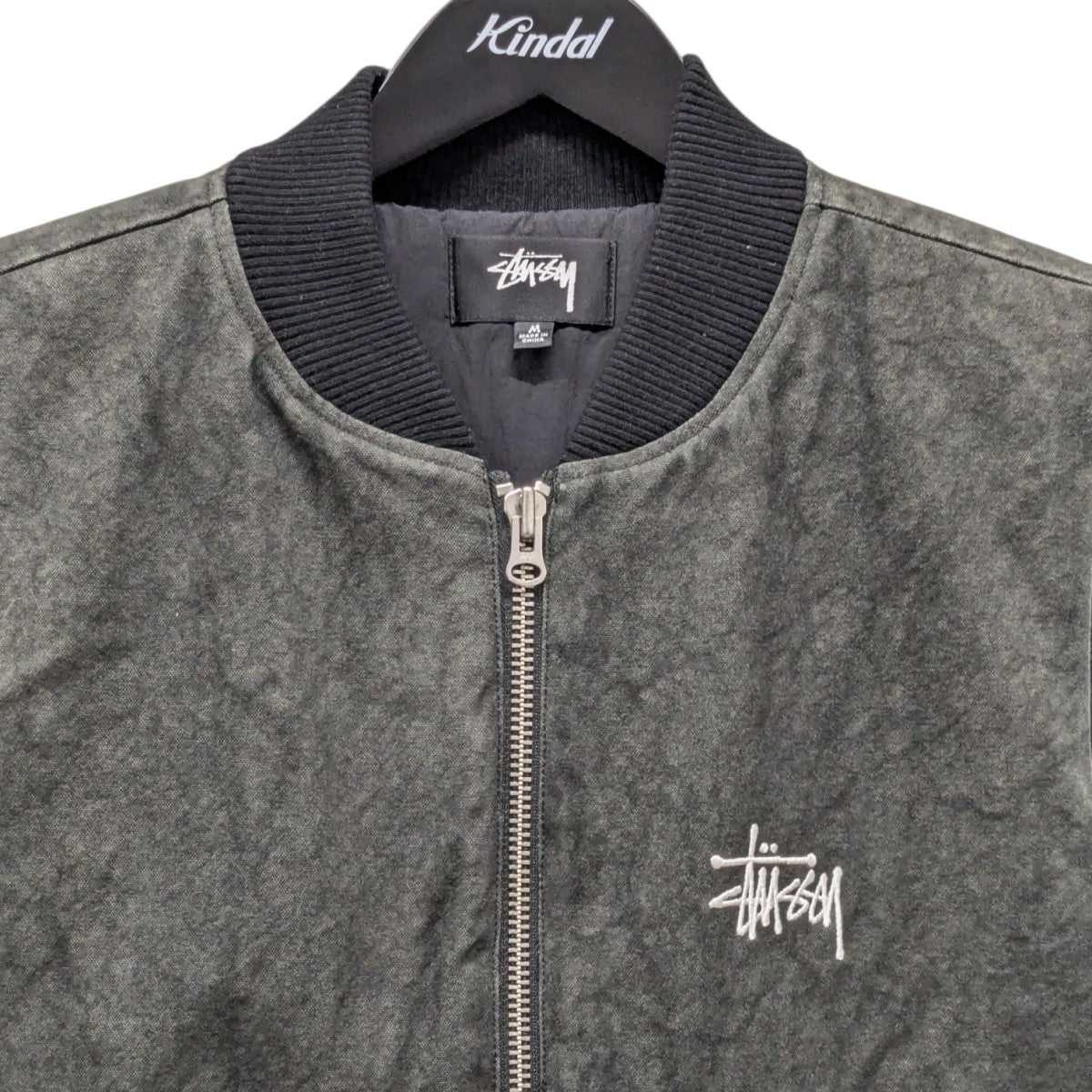 stussy(ステューシー) WASHED CANVAS PRIMALOFT VEST中綿ベスト115654