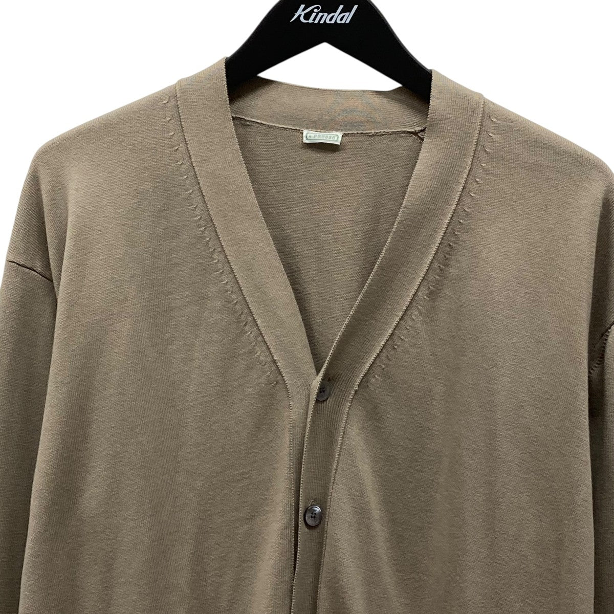 A.PRESSE SilklinenCardigan アプレッセ カーディガン A.PRESSE Cotton Knit Cardigan