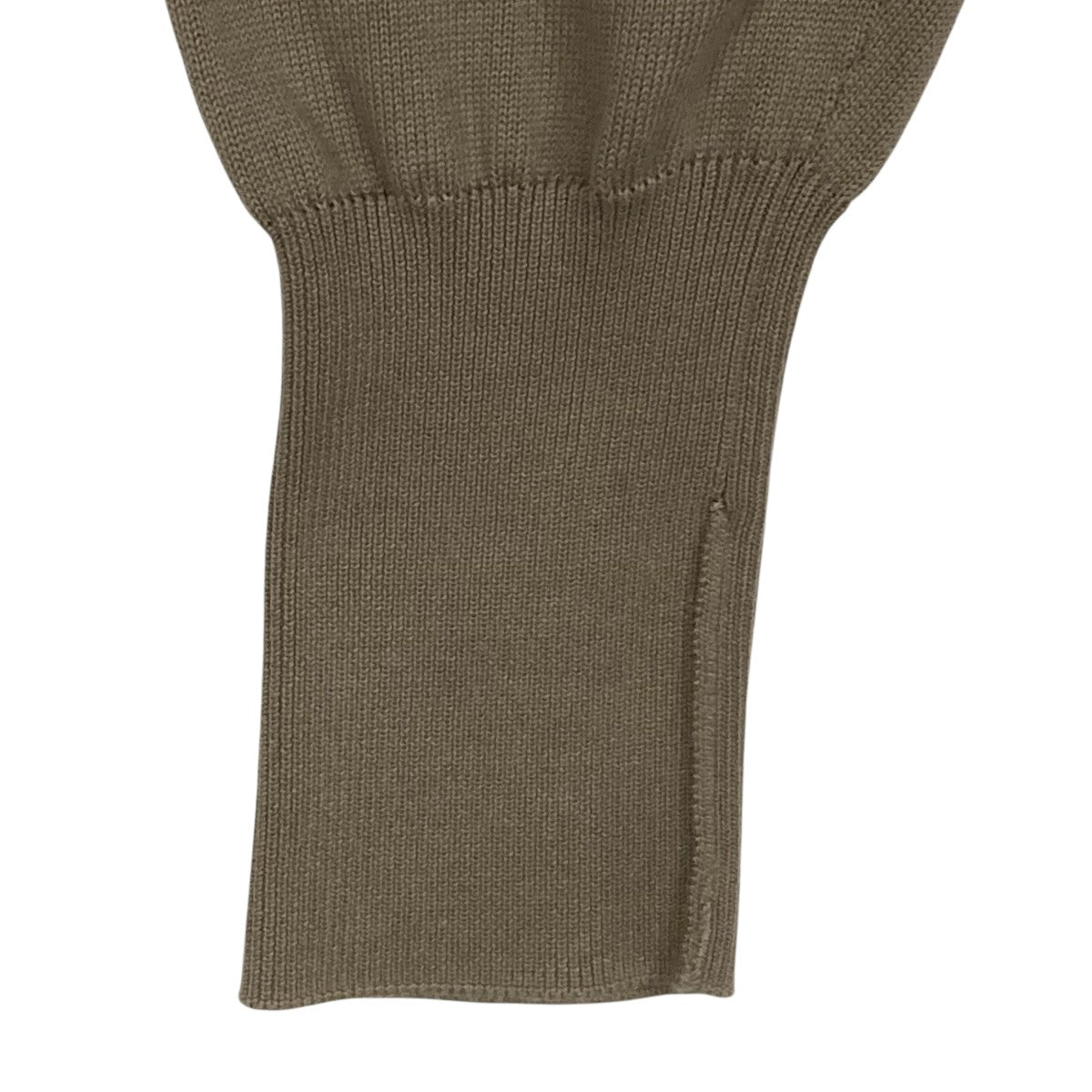 美品　a.presse アプレッセ　ニットポロ　コットン　ベージュ 3 23ss A.PRESSE - アプレッセ24SS Cotton Knit S/S Polo Shirts (24SAP
