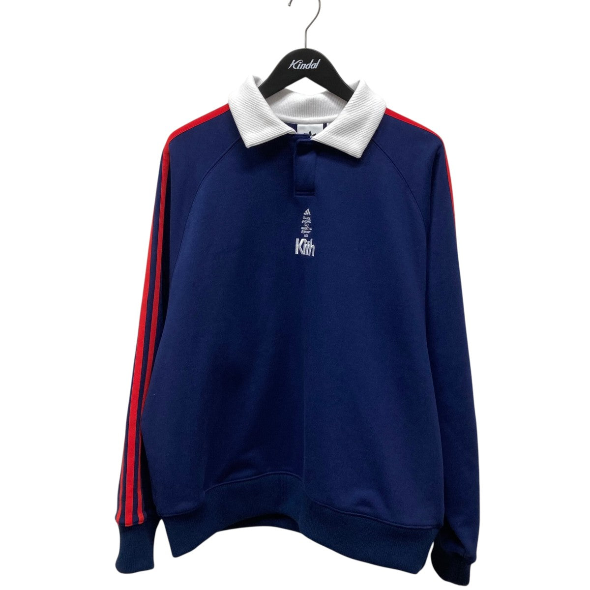 【KITH NYC】adidas サッカー プルオーバー スウェットシャツ KITH NYC】adidas サッカー プルオーバー スウェットシャツ