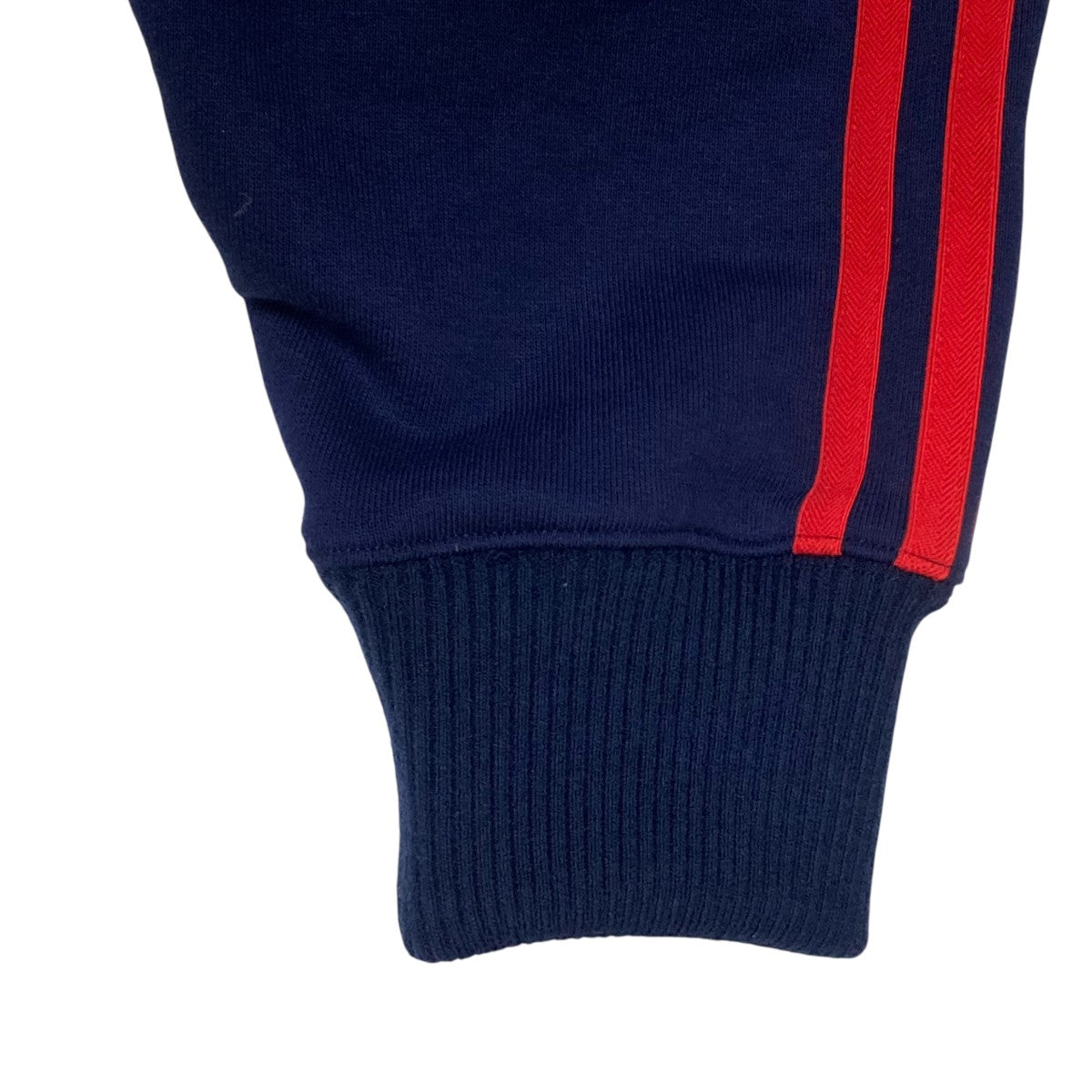 KITH adidas ESPN ゲームシャツ 赤青ストライプ(XL) Kith for adidas Football ESPN Jersey - Red / Blue
