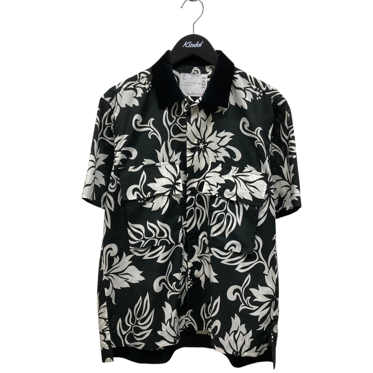 sacai 半袖シャツ sacai 【値下げ】sacai Matte Taffeta Shirt 半袖シャツ 24