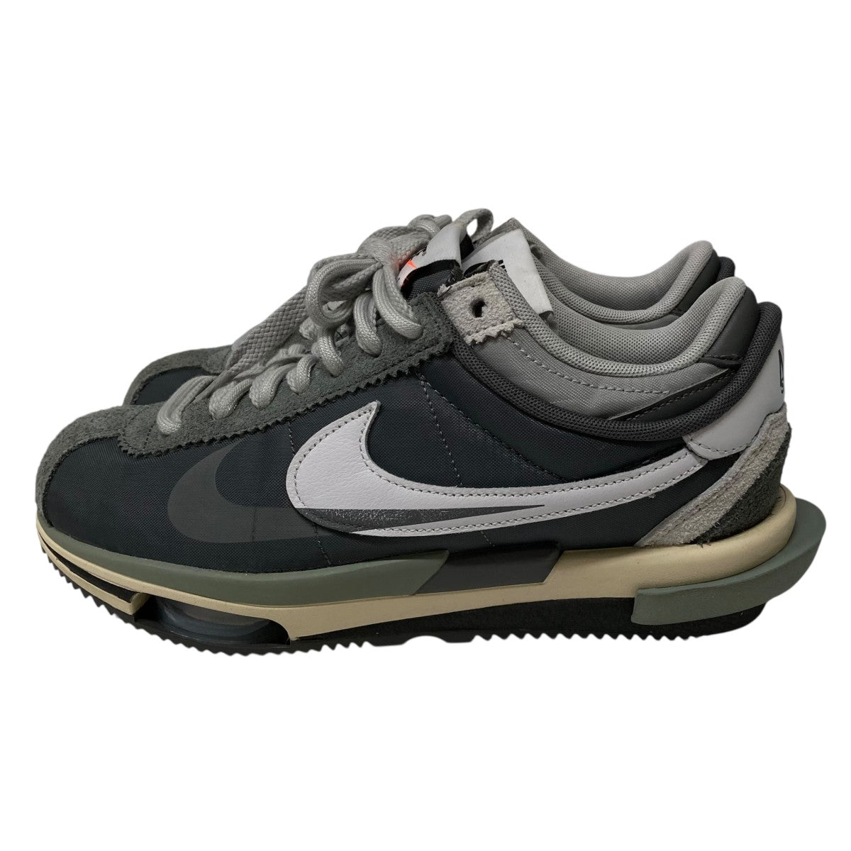 NIKE×sacai sacai × Nike Zoom Cortez Iron Greyスニーカー