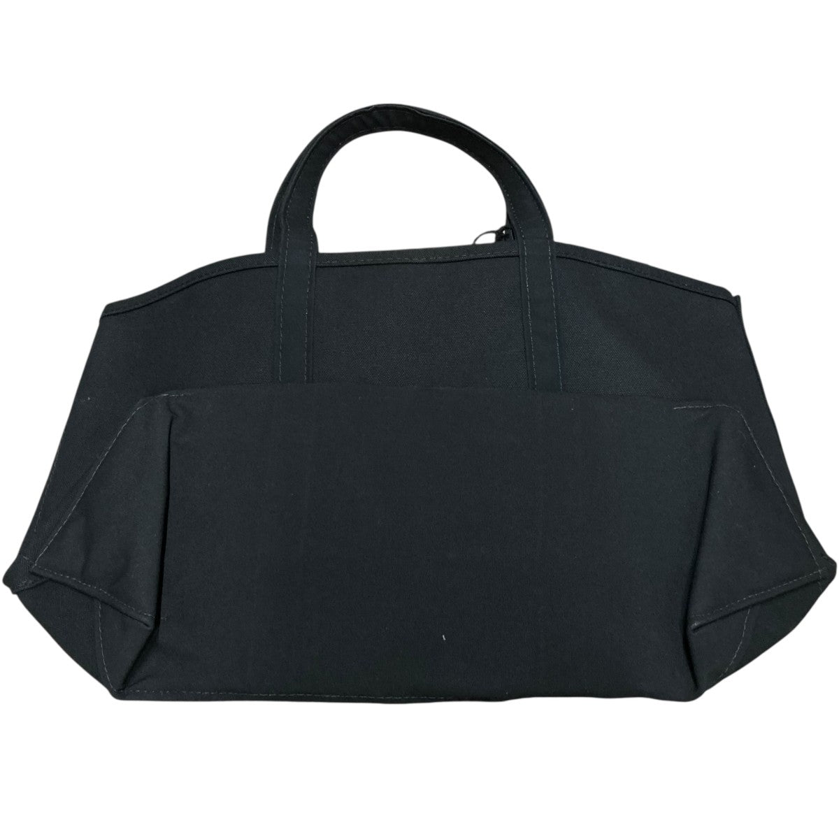 Ｌ.L.Bean ホワイト/ネイビー ブラックキャンバストートバッグ 3点セット USA製 L.L.Bean BOAT AND TOTE W 刺繍 レザーハンドル
