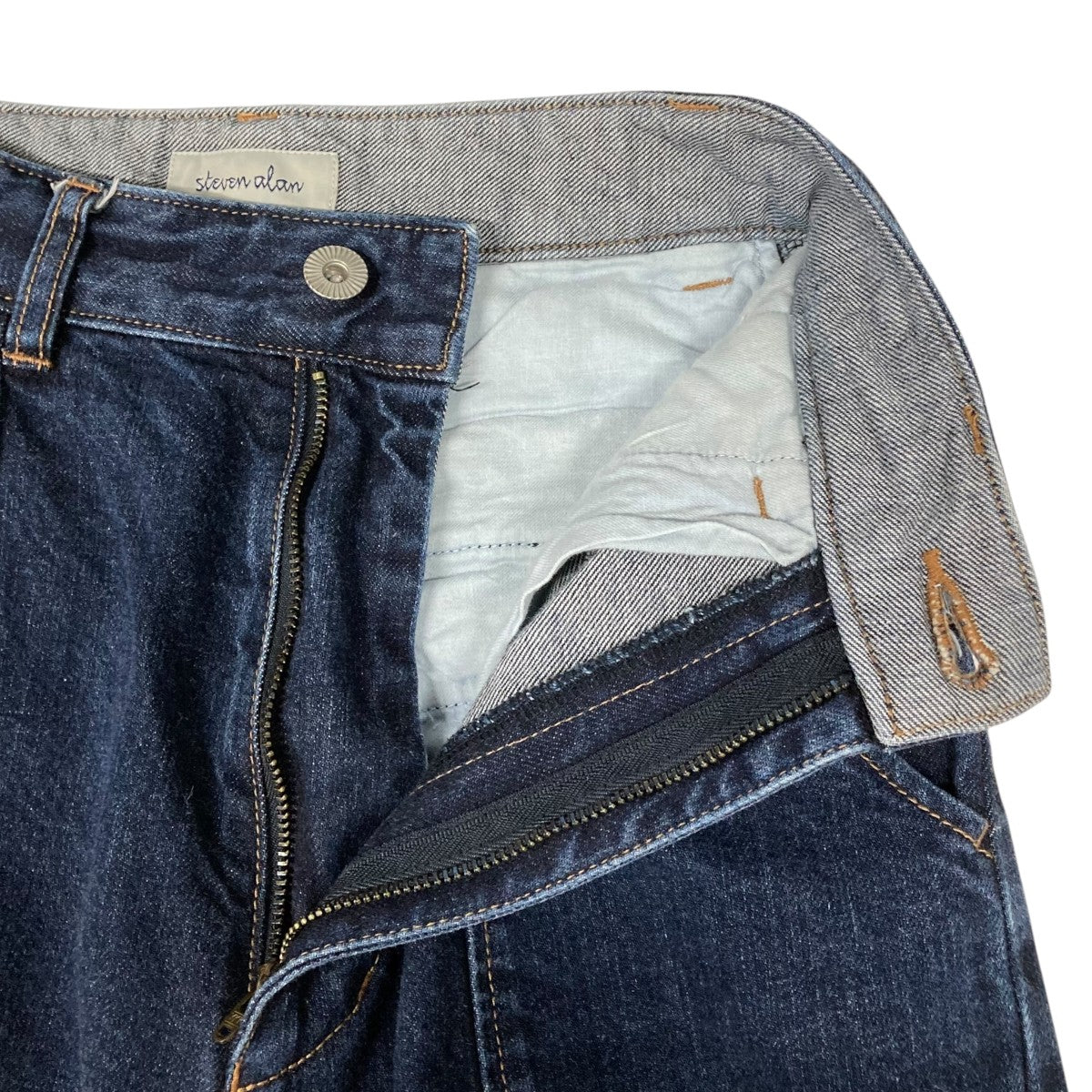 STEVEN ALAN(スティーヴンアラン) 12OZ DENIM WIDE TAPERED