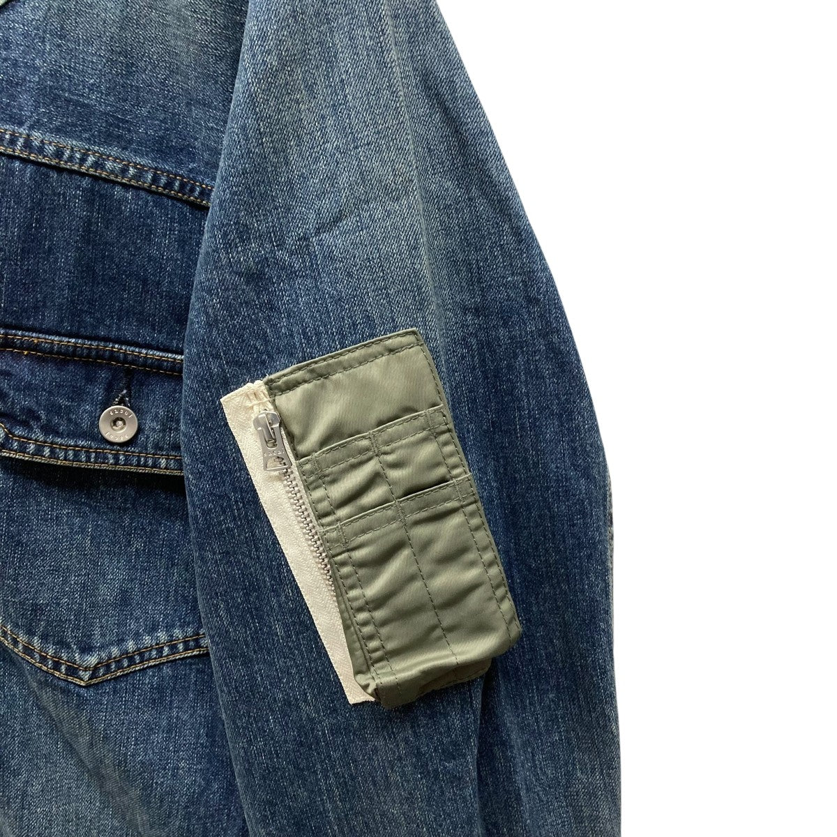 【専用】sacai デニムジャケット 21-02509M sacai(サカイ) デニムジャケット21-02509M 21-02509M インディゴ