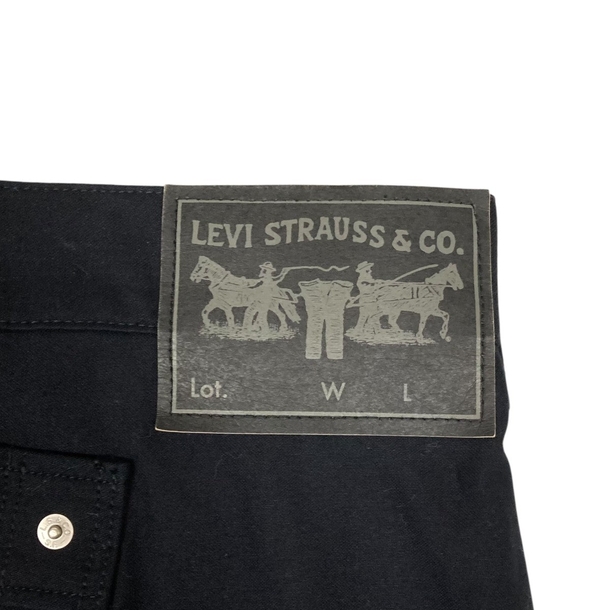 LEVI'S×JUNYA WATANABE MAN パンツWL-P907 WL-P907 ブラック