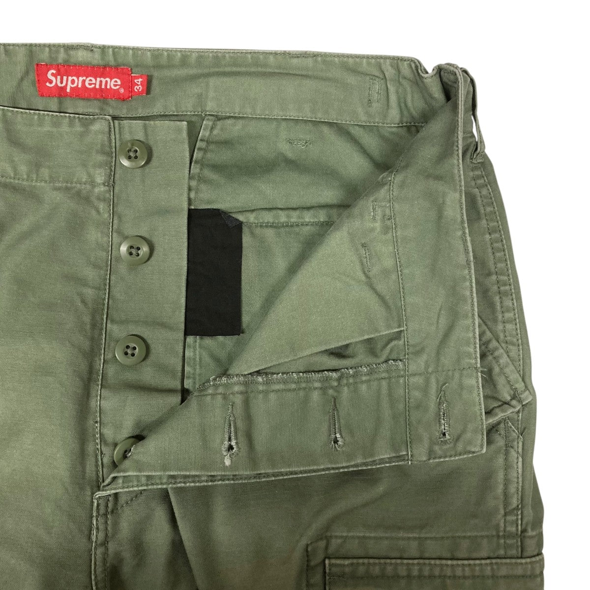 Supreme シュプリーム カーゴパンツ チノパン 中古・古着通販】SUPREME (シュプリーム) チノパン ベージュ