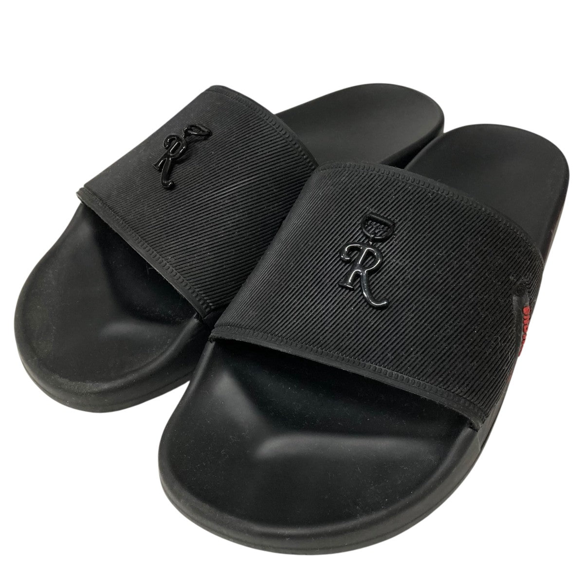 RAF SIMONS(ラフシモンズ) チャームサンダル ブラック サイズ 43