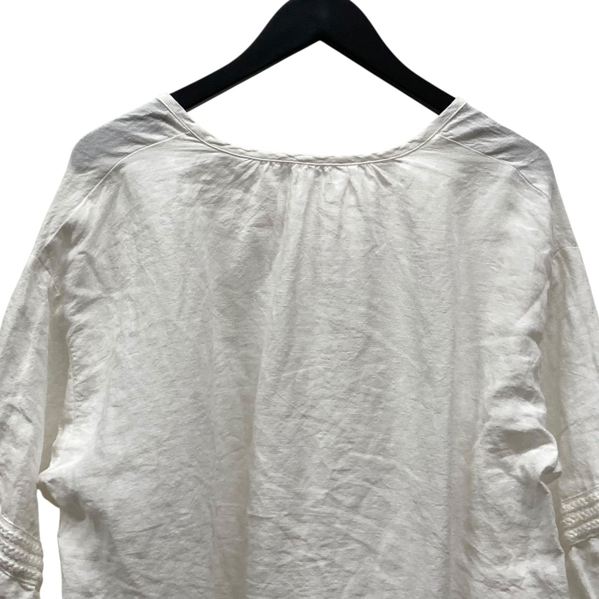 美品　ネストローブ nest robe リネン半袖ブラウス 梅雨に着たくなる【UpcycleLino】** | 大阪高島屋店 | nest Robe