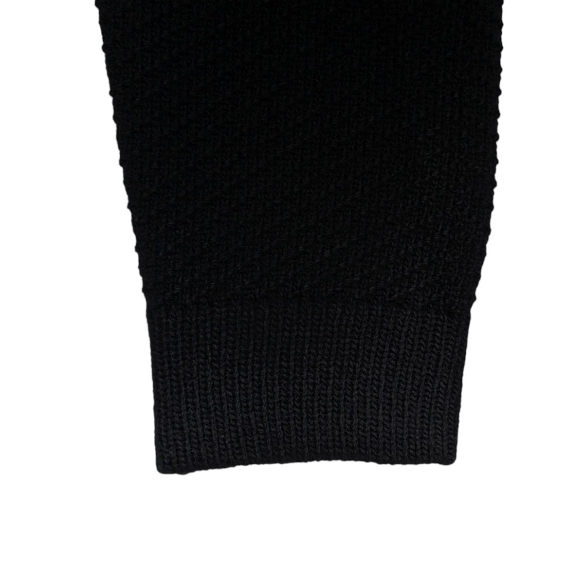 STONE  フードセーター ブラック Stone Island ストーンアイランド MAGLIA ラムウール フード付き