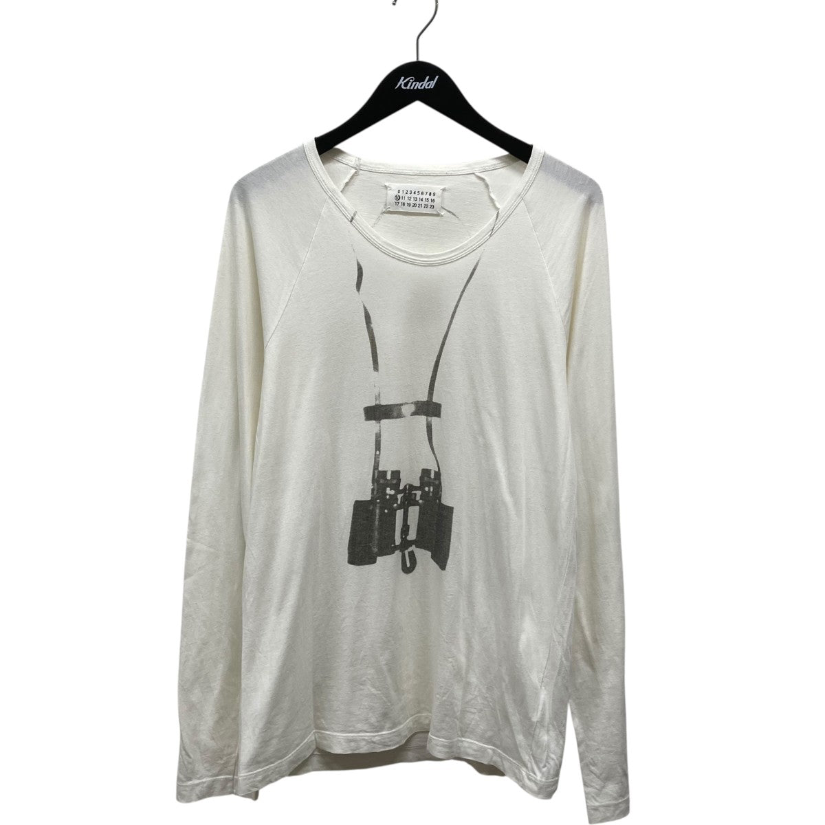 ここのえ期　マルジェラ　エイズT アイボリー×シルバーラメ size L マルジェラ エイズt 03AW ここのえ期 - メルカリ