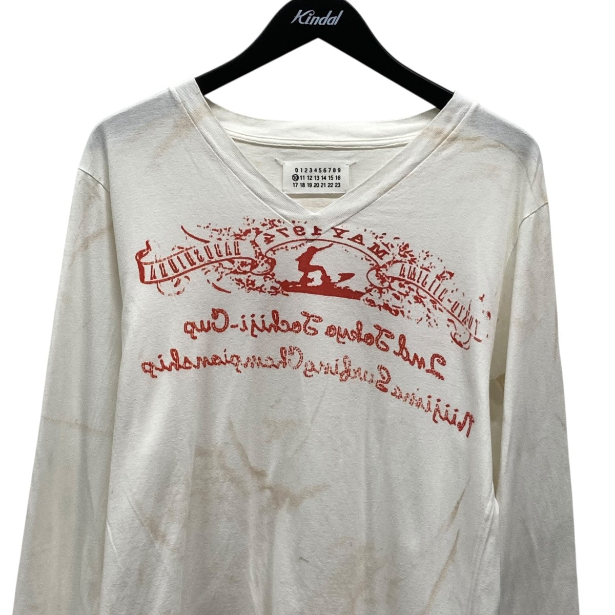 名作 マルタンマルジェラ トロンプルイユ 双眼鏡 長袖Tシャツ 名作 マルタンマルジェラ トロンプルイユ 双眼鏡 長袖Tシャツ