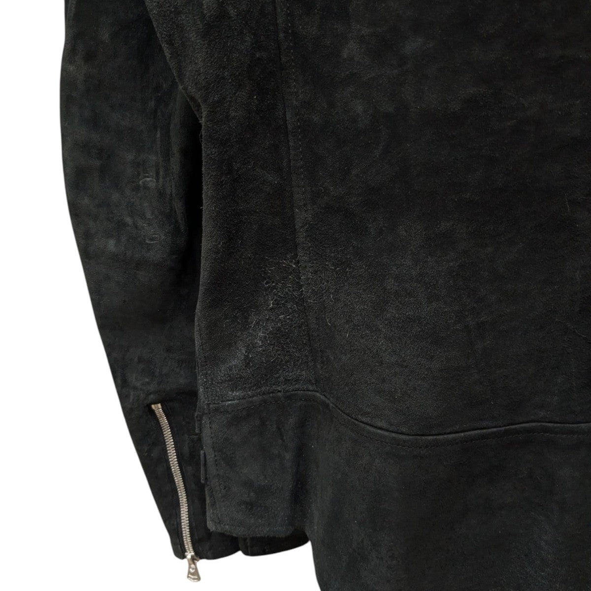 ISAMU KATAYAMA BACKLASH LTG DOUBLE BREASTED JACKET REVERSE CALF OBJECT DYEDレザージャケット1878-06 古着・中古-6枚目のアイテム画像