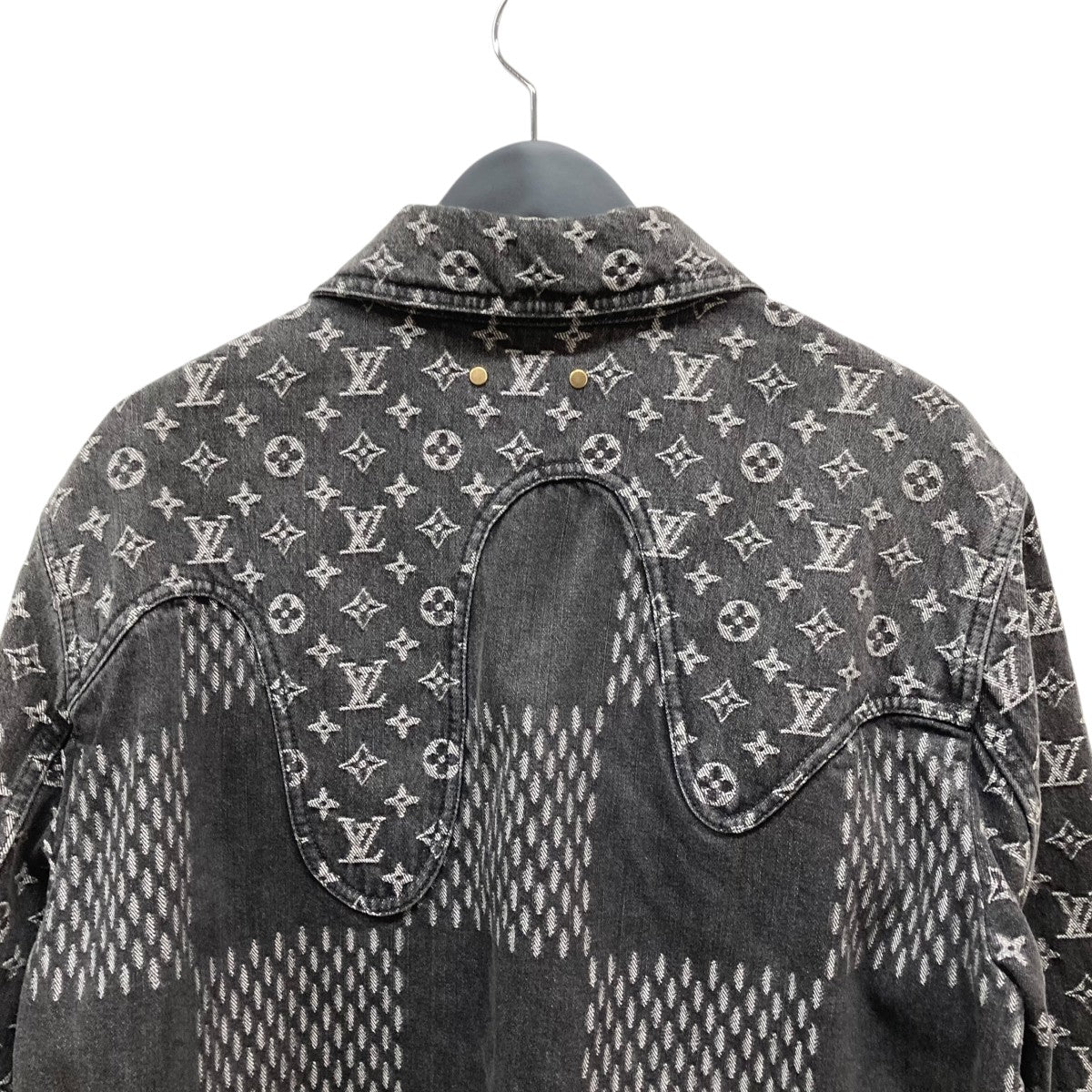 LOUIS VUITTON モノグラムジャケット LOUIS VUITTON(ルイヴィトン) ×NIGO モノグラムデニムジャケット