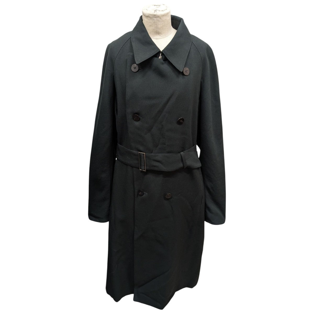 名作　OVERCOAT オーバーコート　トレンチコート　ネイビー 名作 OVERCOAT オーバーコート トレンチコート ネイビー