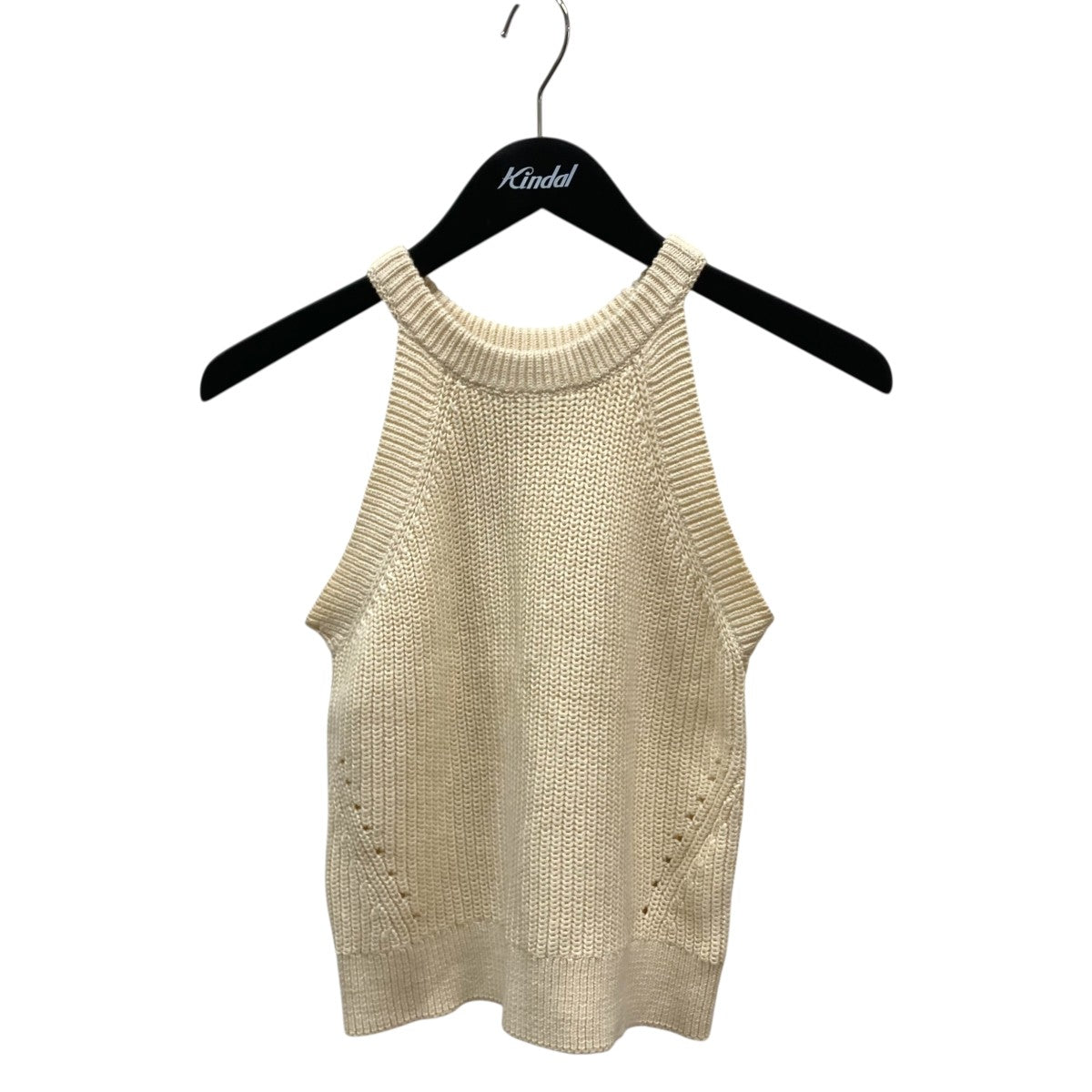 CLANE(クラネ) AMERICAN SLEEVE KNIT TANK TOPSニットタンク