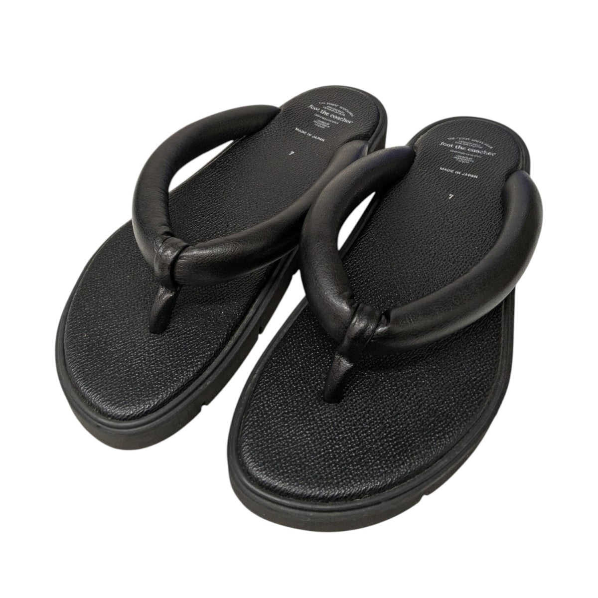 靴 foot the coacher setta 7.5 foot the coacher(フットザコーチャー) SETTAサンダル ブラック