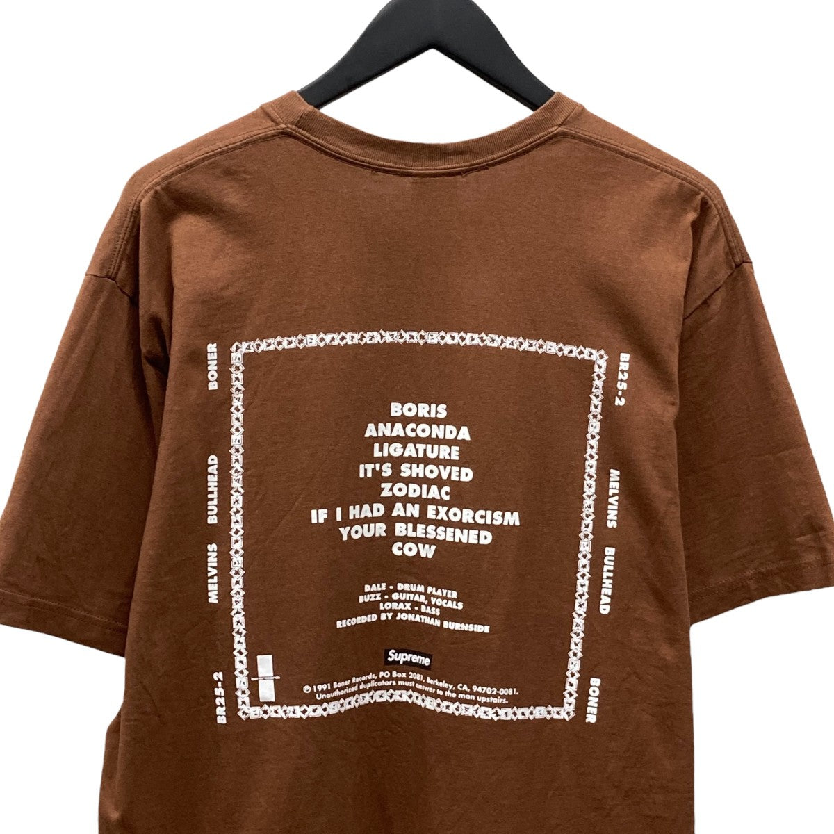 Supreme BAD Tシャツ Mサイズ ブラウン Supreme BAD Tシャツ Mサイズ ブラウン