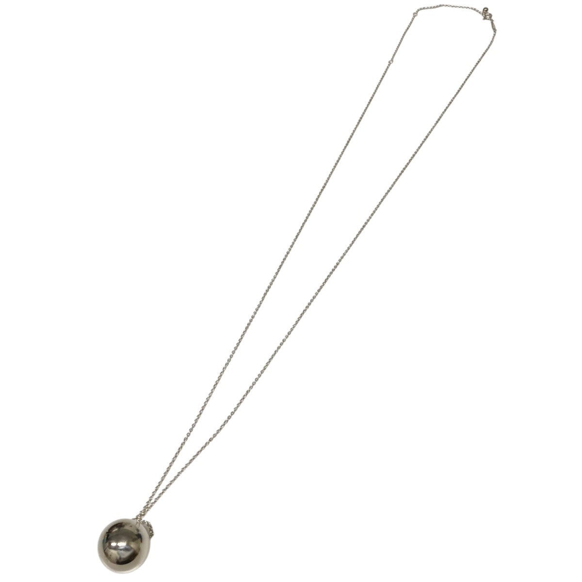 Tiffany ＆ Co． ハードウェア ボール ペンダント ネックレス 古着・中古-1枚目のアイテム画像