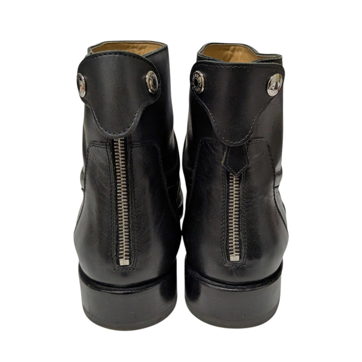 HERMES(エルメス) バックジップブーツ ブラック サイズ 40 1/2｜【公式