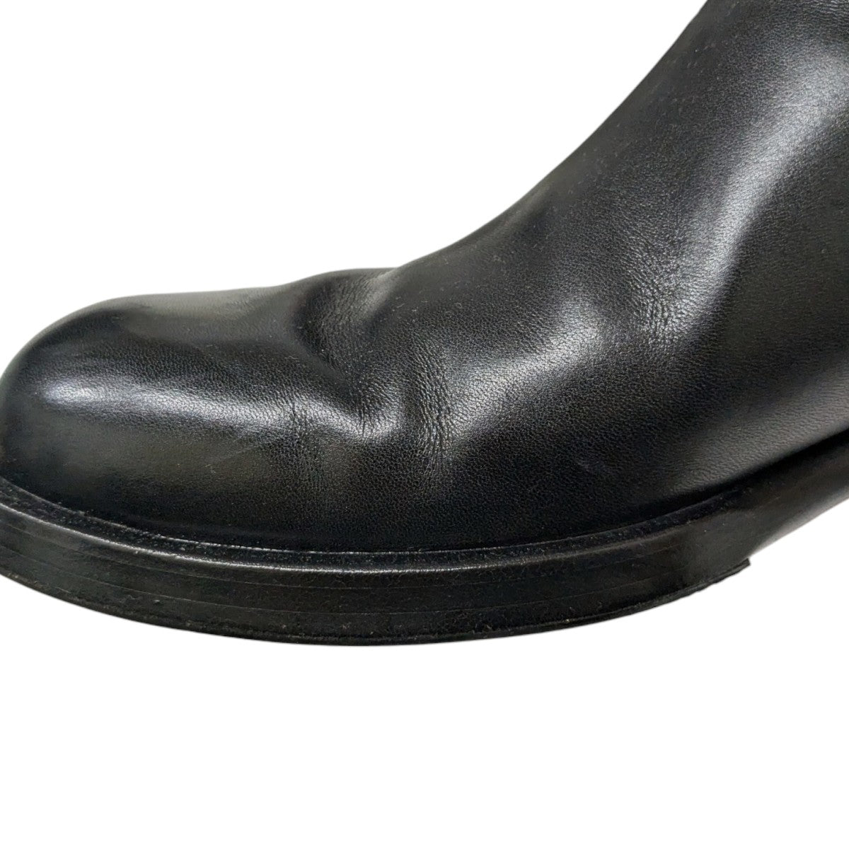 HERMES(エルメス) バックジップブーツ ブラック サイズ 40 1/2