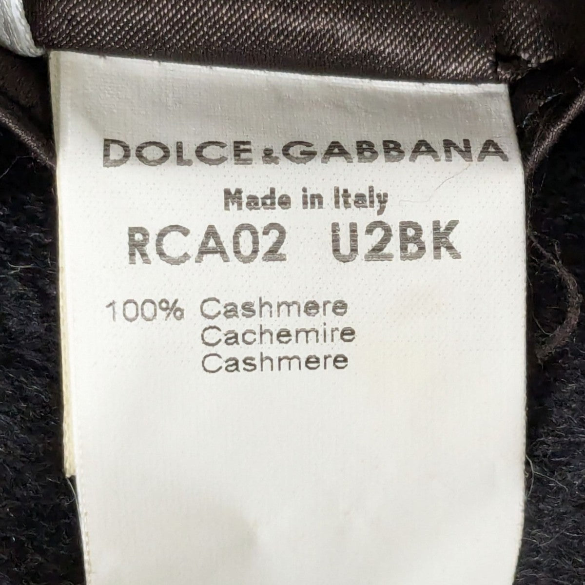 チ*コ様 Dolce & Gabbana カシミヤコート「SARTORIA（サル チ*コ様 Dolce & Gabbana カシミヤコート「SARTORIA（サル チ*コ様