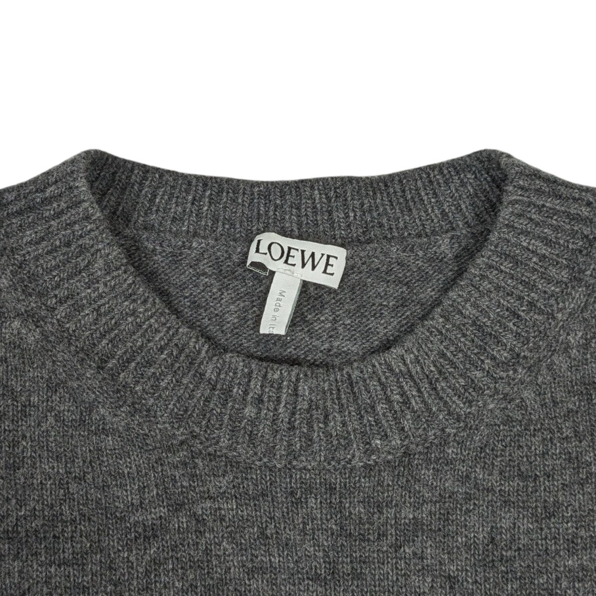 LOEWE(ロエベ) クルーネックニット1723665 1723665 グレー サイズ S