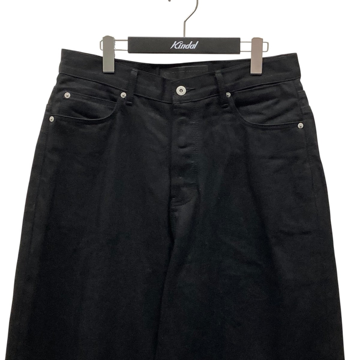NO/FAITH STUDIOS ブラック デニムパンツ NO／FAITH STUDIOS(ノーフェイスストゥディオス) RAW DENIM
