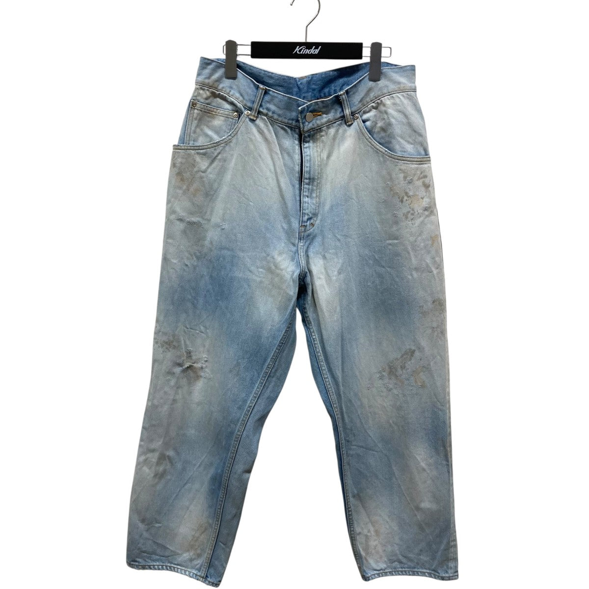 パンツ ANCELLM AGING SELVEDGE TAPERED 5P DENIM AGING SELVEDGE TAPERED 5P DENIM PANTS – ANCELLM