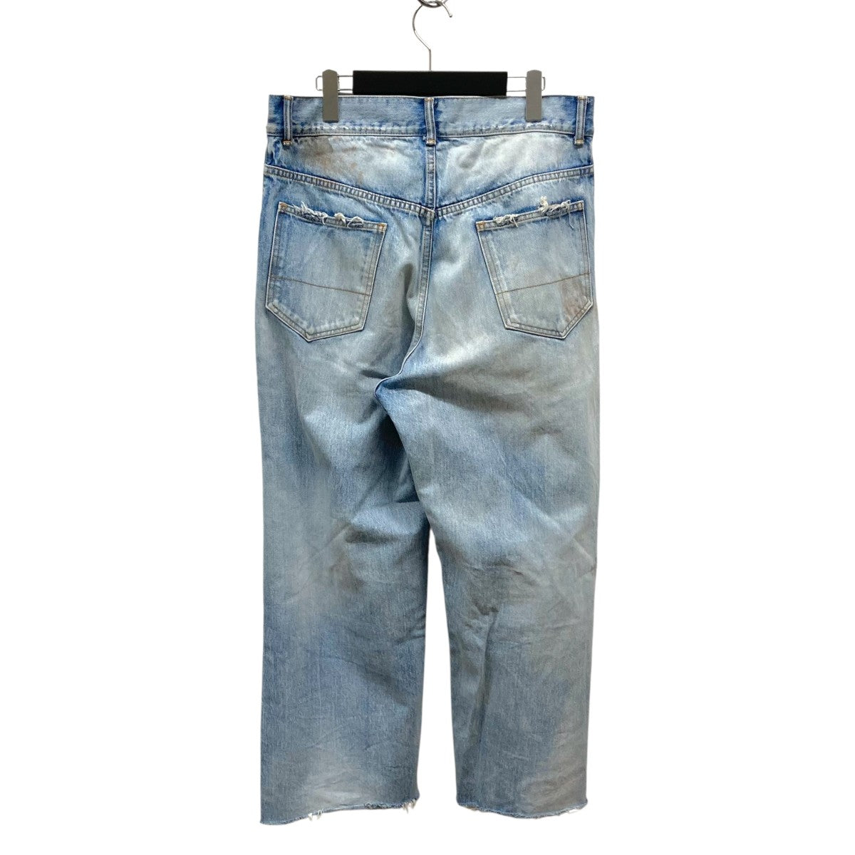 パンツ ANCELLM 23SS DAMAGE SELVEDGE DENIM ANCELLM(アンセルム) DAMAGE SELVEDGE DENIM STRAIGHT 5P PANTS
