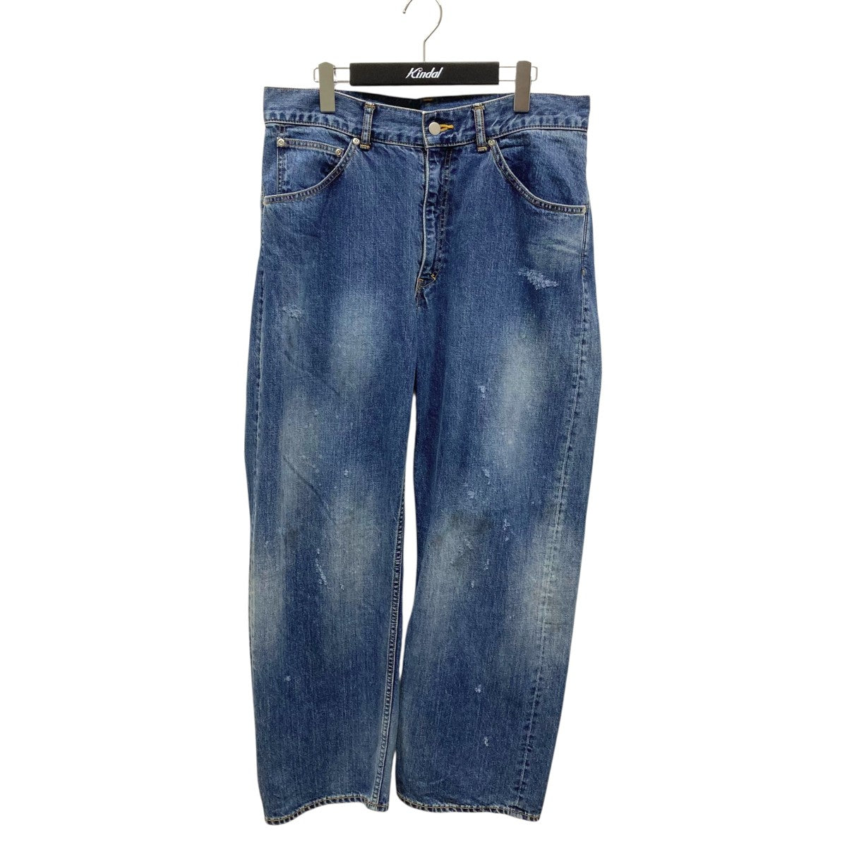 ancellm attic別注STRAIGHT 5P DENIM PANTS ANCELLM(アンセルム) Attic別注 EX STRAIGHT 5P DENIM PANTS