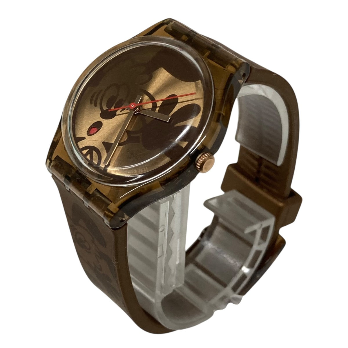 SWATCH(スウォッチ) VICK BRONZE BY VERDYデジタルウォッチSO28Z701