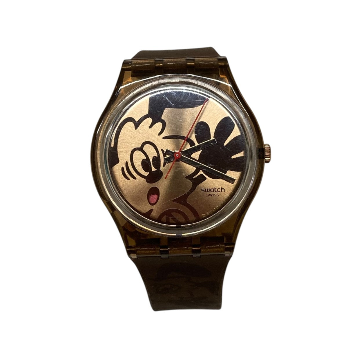 SWATCH(スウォッチ) VICK BRONZE BY VERDYデジタルウォッチSO28Z701