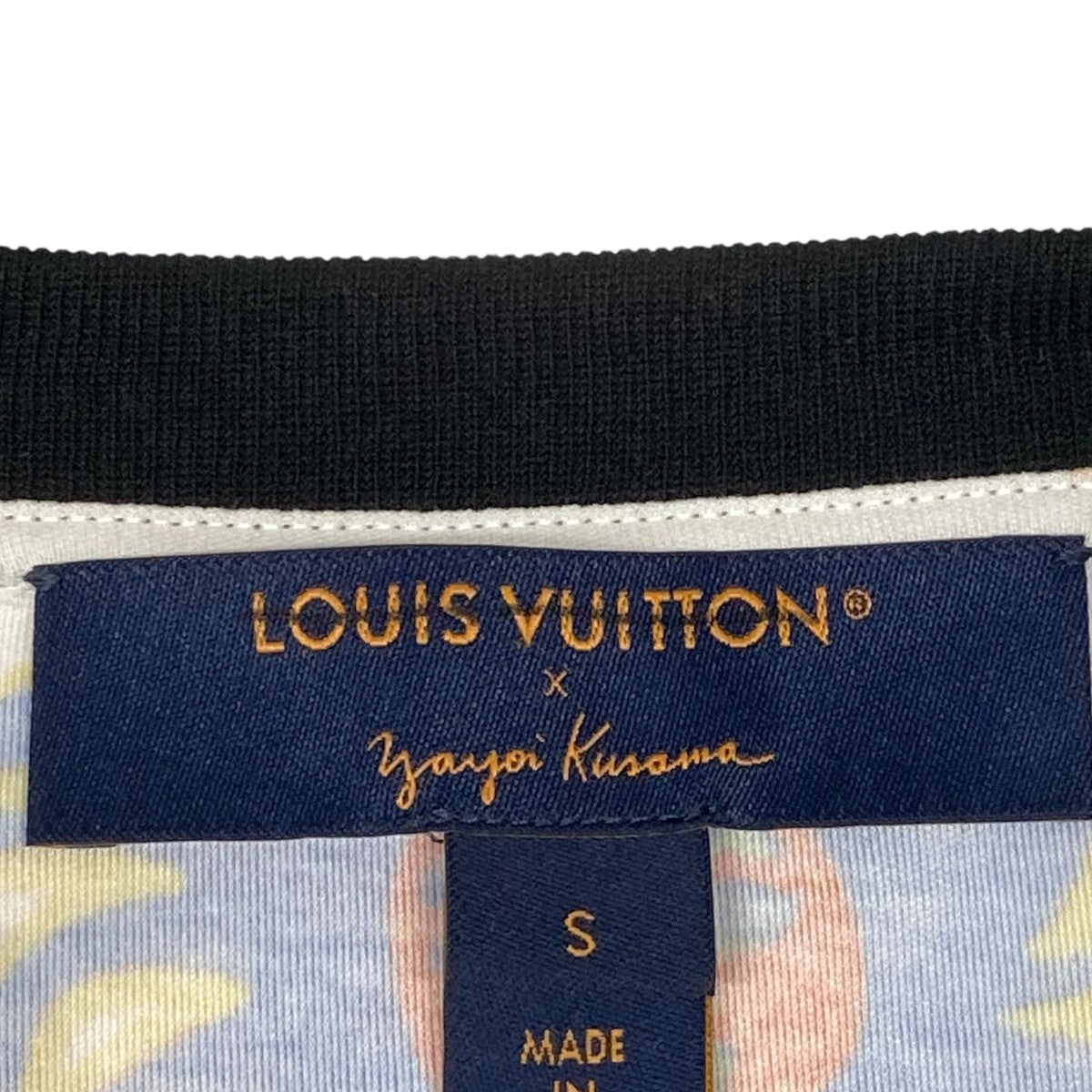 ルイヴィトン LOUIS VUITTON ×Yayoi Kusama 半袖カットソー RW232J VD9 FOTS16 マルチ サイズ：S LOUIS VUITTON(ルイヴィトン) ×Yayoi Kusama半袖カットソー