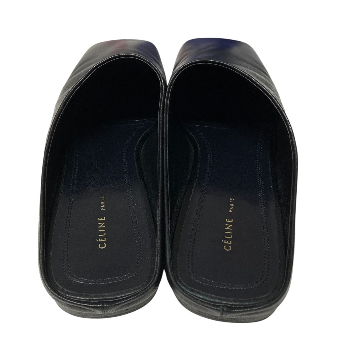 celine フィービー期 フラットシューズ 37 CELINE(セリーヌ) フィービー期 スクエアトゥフラットシューズ