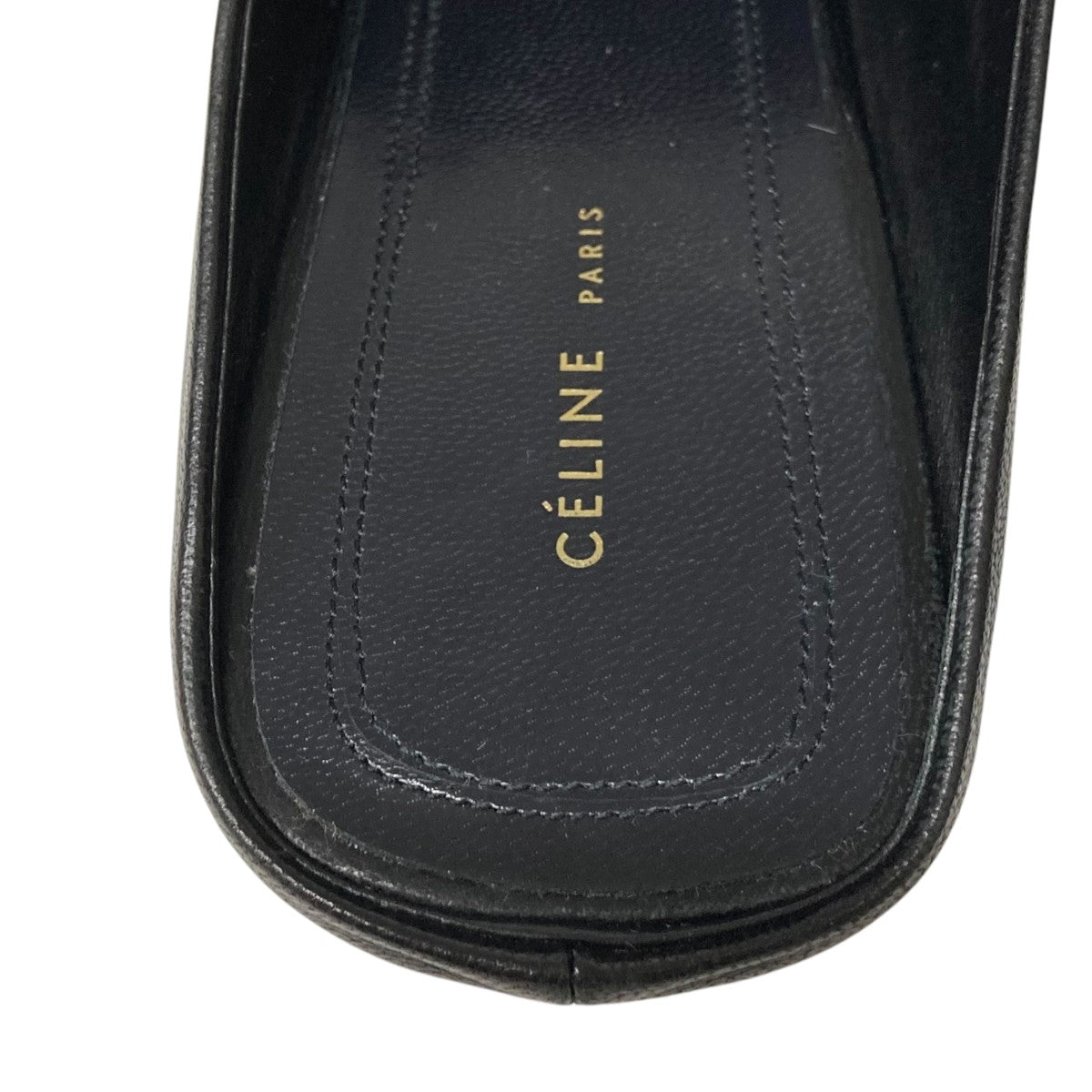 celine フィービー期 フラットシューズ 37 CELINE(セリーヌ) フィービー期 スクエアトゥフラットシューズ