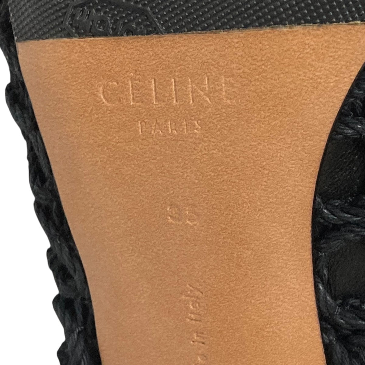 CELINE(セリーヌ) グローブブーティヒールパンプス ブラック